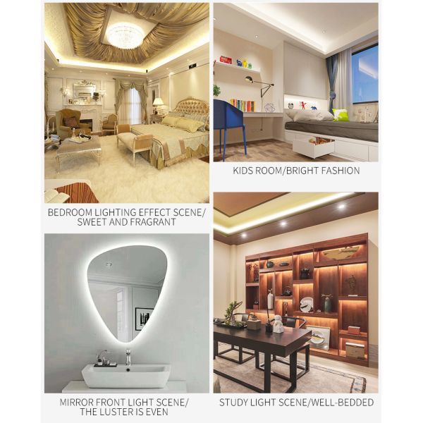 IP20 60leds/m SMD5050 led tape strip lights 12/24VDC