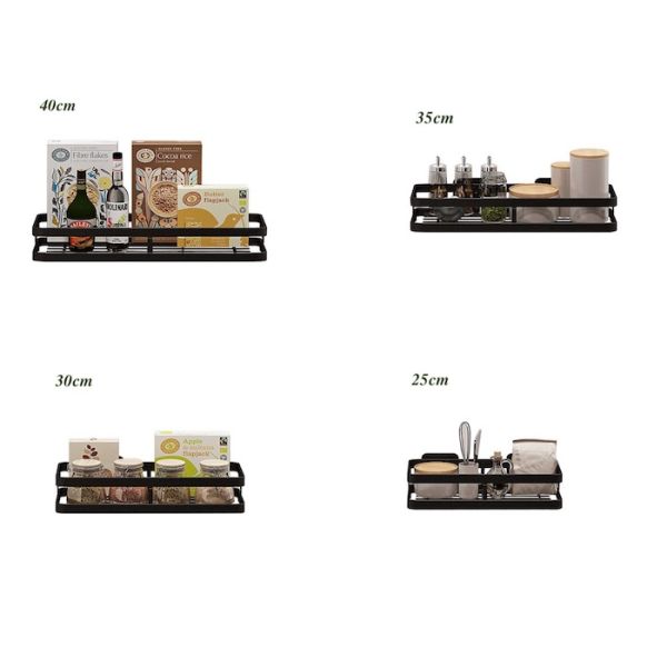 Modern Simplify 35cm SS201 Condiment Wall Rack / Condiment Shelves