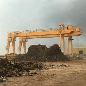 Quality 3000KN Double Beam Grab Bucket Garbage Gantry Crane for sale