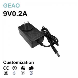 Quality 9V 0.2A Wall Mount Power Adapters For Original Led Light Strip With Neon Light Monitoring Adapter CCTV for sale