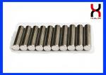 Toy Use Cylindrical Neodymium Magnets , Sintered Magnetic Material Cylinder