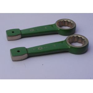Professional Spark Resistant Tools Single Box Wrench High Tensile Strength