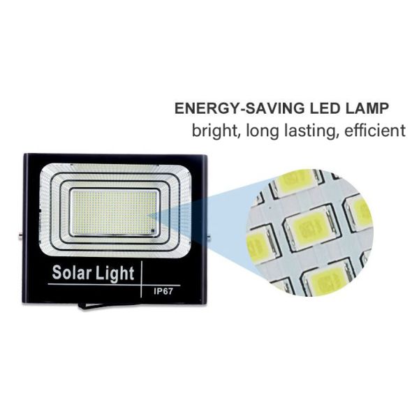 30m2 10W Solar Powered LED Floodlights Builders Warehouse 1900LM