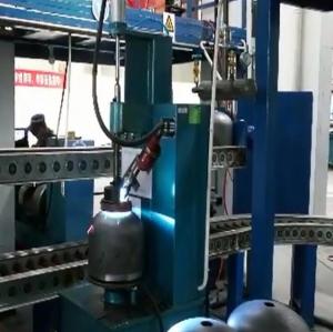 Quality LPG Gas Cylinder Steel Plate Longitudinal Seam Welding Equipment TIG MIG Seam Welding Machine for sale