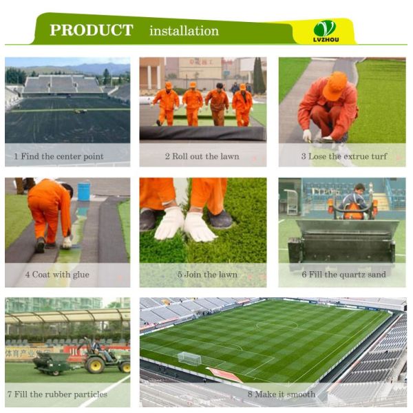 Artificial Lawn Grass For Hotel Other Commercial Buildings Easy Maintenance