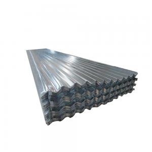 Quality DX51D BWG34 Galvanized Corrugated Sheet Embossed Zinc Coated Corrugated Sheets for sale
