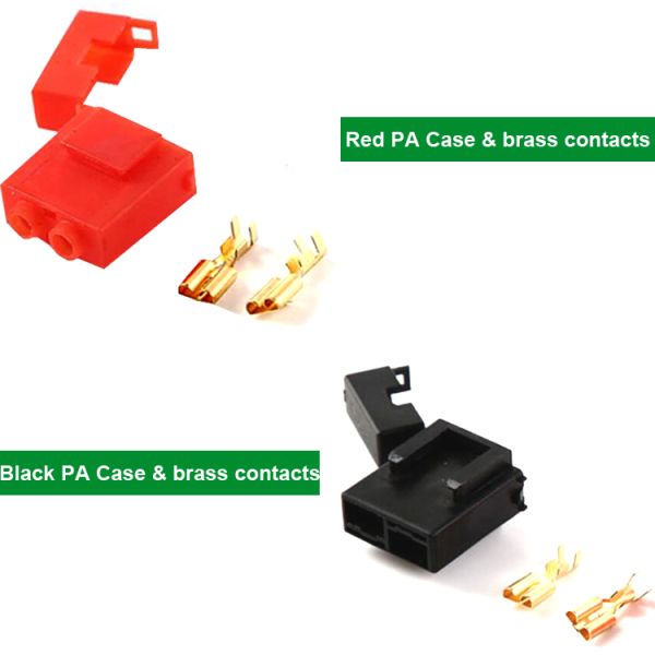 BX2017 Inline Red Fuse Holder Ceramic Body for blade fuse
