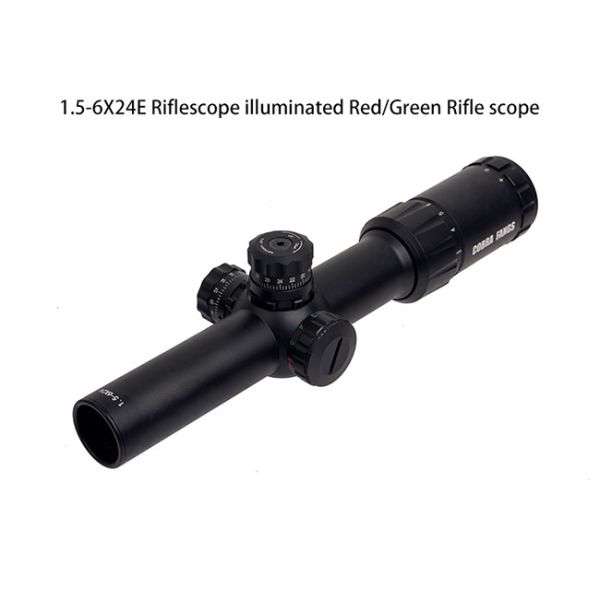 COBRA FANGS 1.5-6X24E Tactical Long Range Scopes For Hunting External Turret Style