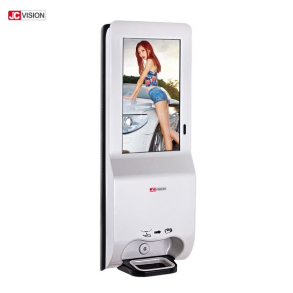 21.5inch Digital Media Signage Screens With Auto Hand Sanitizer