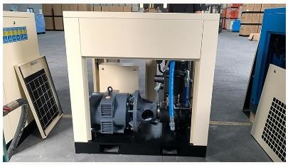 14L 11kw Portable Screw Air Compressor 3 Phase Air Cooling Driect Driven