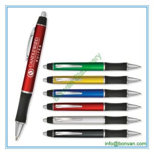 Quality click promotional gift ball point pen for logo advertising for sale