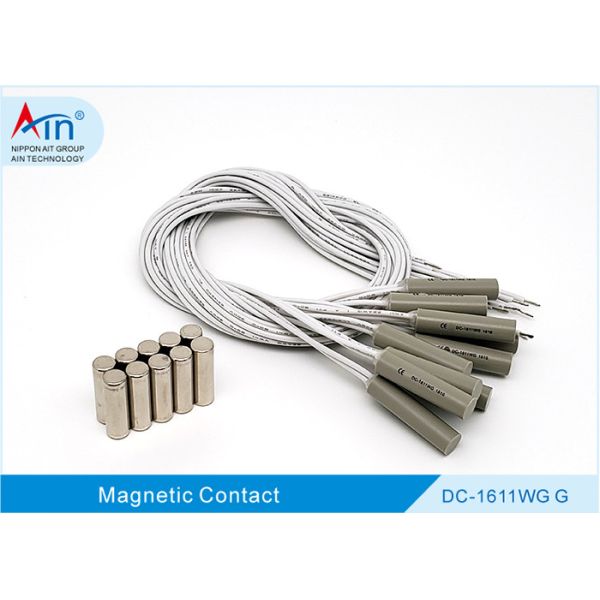 DC-1611WG 28VDC 5W Embedded Magnetic Door Contact Switch RH.80%