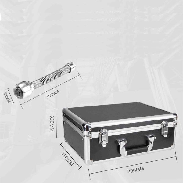 1080P 7 Inch Endoscope Pipe Inspection Camera 20M 25MM Head