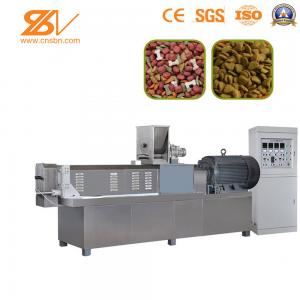 China Kibble Dried Dog Food Manufacturing Equipment , Dog Feed Machine on sale