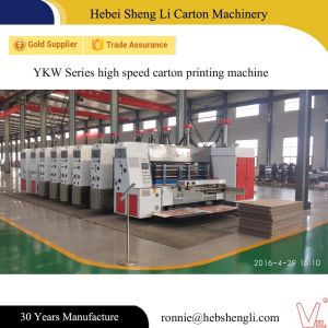 Electric Corrugated Printing Machine , High Speed Carton Printing Machine
