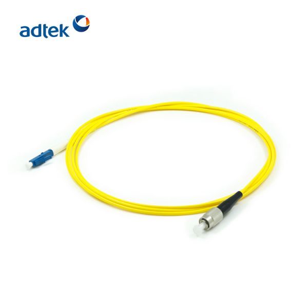 9/125 Single Mode Fiber Patch Cables LC/UPC-FC/UPC Simplex 2.0mm