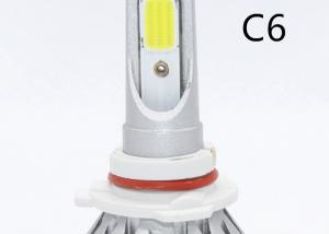China C6 Auto LED Headlight Bulb 3000K 6000K All In One Fanless Sin Cooler on sale