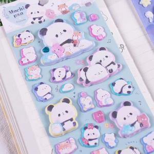 China 3D Cartoon Stickers Custom Foam Puffy Stickers Printing Cartoon Sticker Sheet For Kids on sale