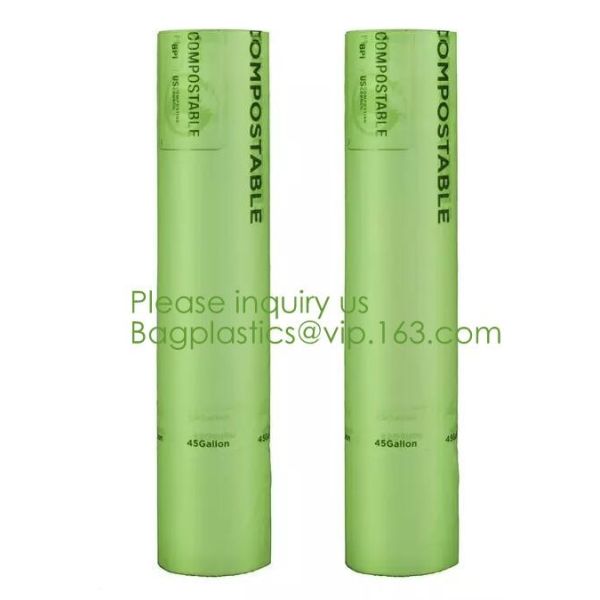 Compostable Recyclable Clear Poly Bags Custom Logo OPP Material Plastic Self Adhesive Seal Garbage Bag bagease bagplasti