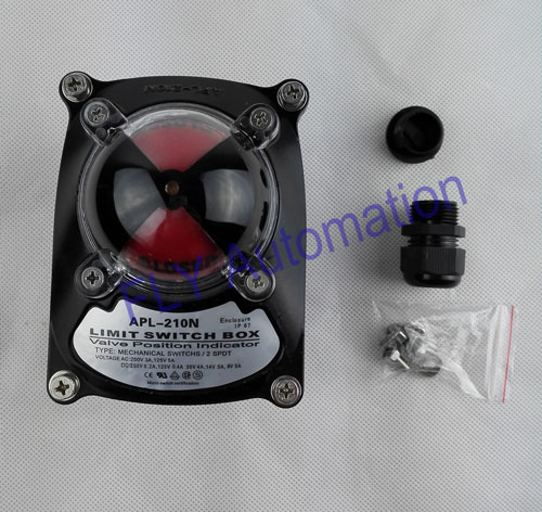 Standard Limit Switch Box APL-210N Power Coated Aluminium Weatherproof Switch Box