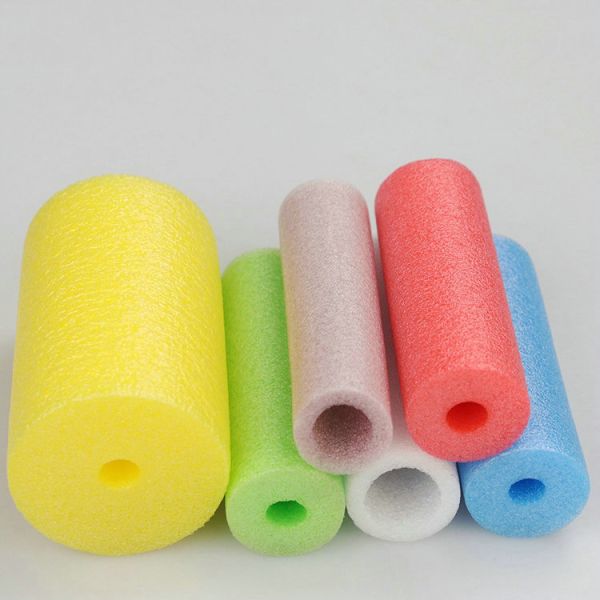 Injection Epe Foam Tube Protective , Closed Cell Hollow Foam Tube Waterproof