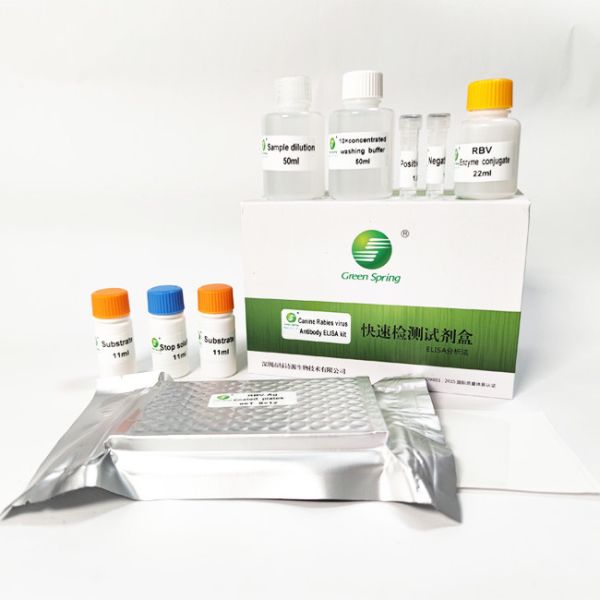 Antibody Virus Rabies Test Kit Canine ELISA Kit 96 Wells/Kit C ISO9001