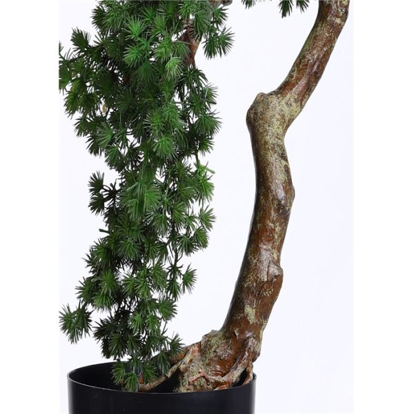 Household Preserved Bonsai BC066 Tree Residential With Plastic Grow Pot Base