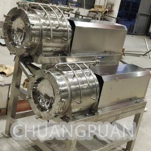China 304 Stainless Steel Two Stage High Speed Fruit Pulper Machine on sale