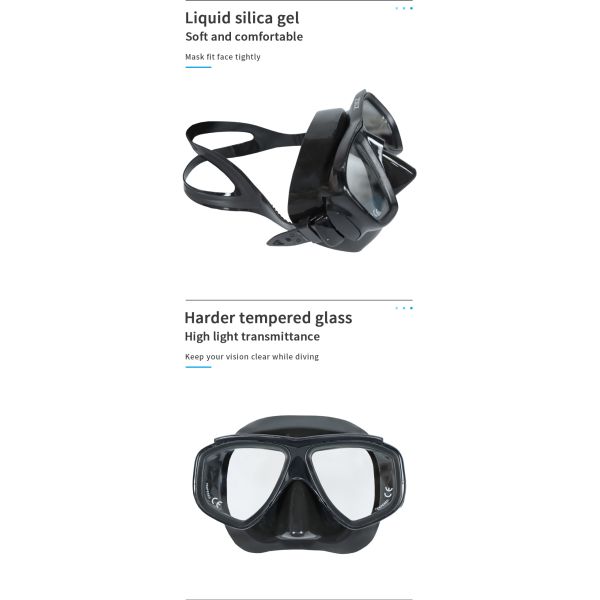 Universal Scuba Diving Mask Underwater Snorkel Set Vision Corrective