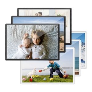 Quality 5x7&quot; Magnetic Photo Sign Holder Self Adhesive Display Picture Frames For Office School Refrigerator for sale