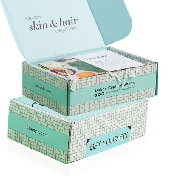 Custom Color Good Printing Logo Quality Low Price Die Cut Wig Packing Corrugated Shipping Boxes