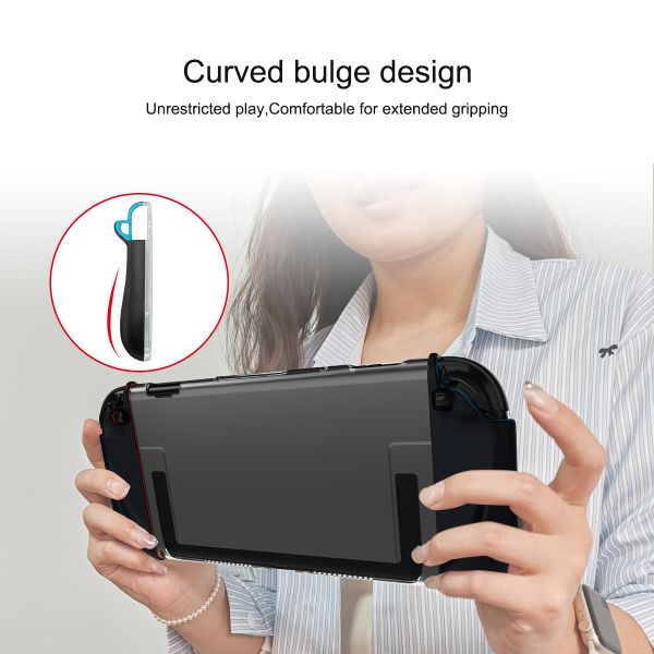 Detachable PC Left & Right Joy-con + Dockable Middle Frame Protective Cover Case Kit for Nintendo Switch 2