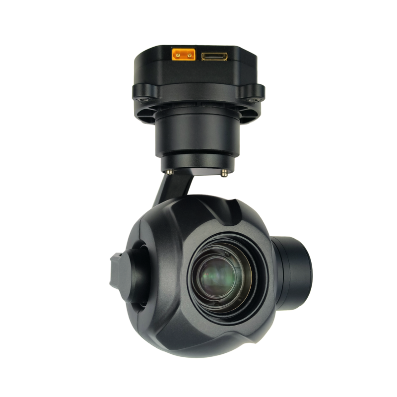 FPV Drone Camera 10x Optical zoom IRCUT 3-Axis Gimbal IP/HDMI output