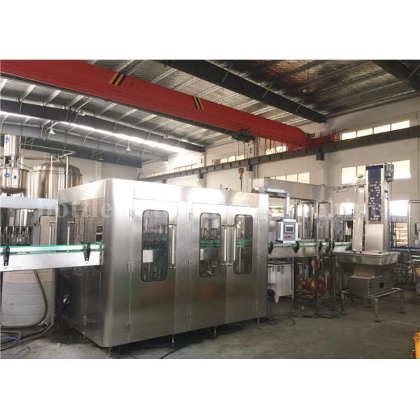 Beverage Liquid Glass Bottle Filling Machine 500ml Juice Processing And Production