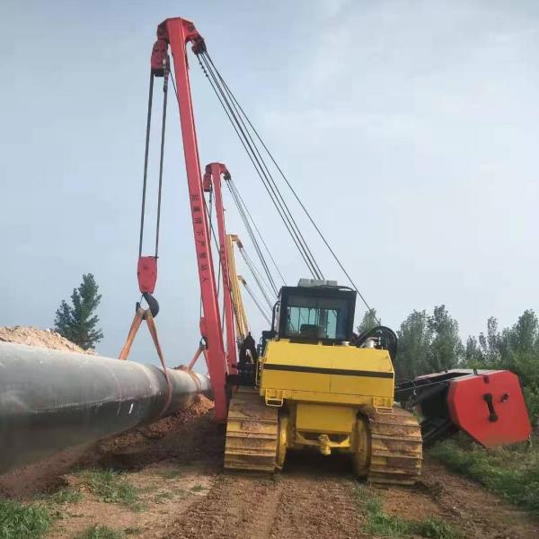 Fast Moving Speed Field Crawler Pipe Layer For Manufacturing Plant