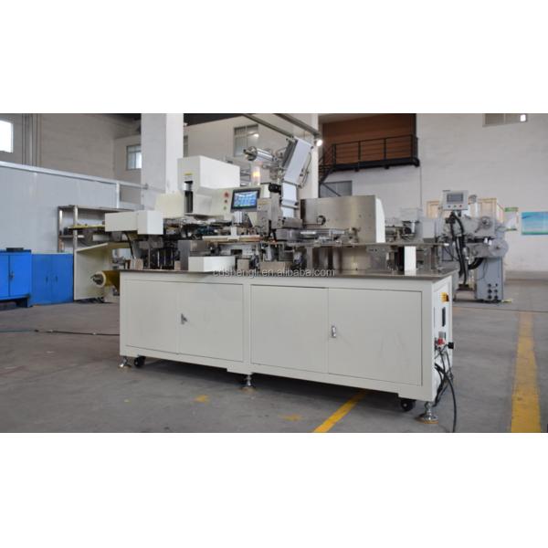 98% Qualification Rate Semi-automatic Chocolate Tablet Cellophane Fold Wrapping Machine