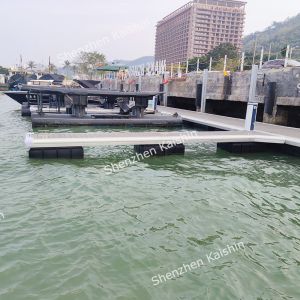 Quality Aluminum Alloy 6061 T6 Yacht Floating Dock Marina Floating Pontoon Platforms for sale