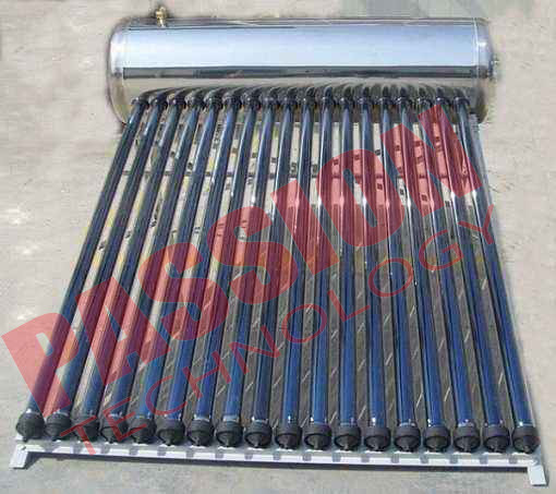 Quality Automatic Solar Water Heating System , Black Pipe Solar Water Heater Multi Purpose for sale