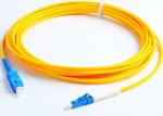 SC Fiber Optic Patch Cord Single Mode G652D 9 / 125 Fiber Optic Cable For FTTX