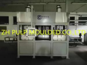 Quality PLC Control Bagasse Paper Plate Making Machine , Disposable Bowl Making Machine 100kw for sale