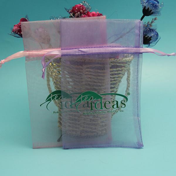Drawstring Organza Perfume Bottle Packaging Pouch