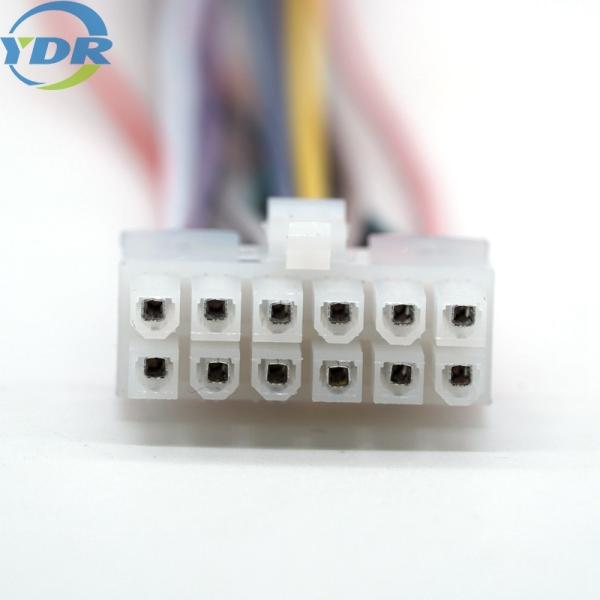 Molex 5557 4.2mm 2*6Pins Dual Row White Connector Wire Harness Electrical Wire harness