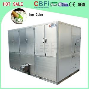Quality Auto Operation Ice Cube Machine , Industrial Ice Maker 10,000 Kg Daily Capacity for sale
