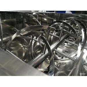 Quality U Shape Horizontal Ribbon Mixer High Precision Double Ribbon Blender for sale
