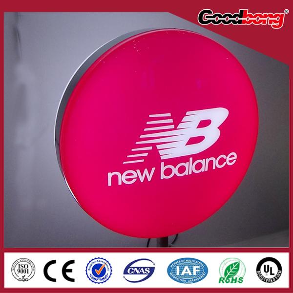 New Arrival Advertising thermoforming acrylic LED vacuum molded signs