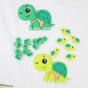 Quality Small Silicone Animal Beads , Silicone Beads Baby Teether For Necklace Chains Bracelet for sale