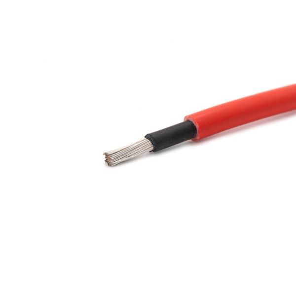 TUV Approval PV Solar Power Cables With Tinned Copper Conductor LSZH Insulation