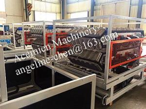 Quality 880MM/1050MM PVC glazed roof tile forming machine for sale