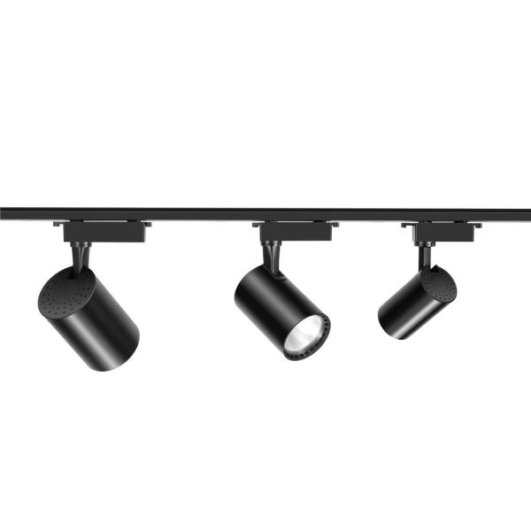 Thick Aluminum Track Rail LED Light Accessories Good Thermal Performance