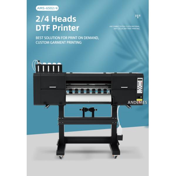 Multicolor 60cm DTF Printer with Shaker Dryer Oven and Double Head I3200 Print Head